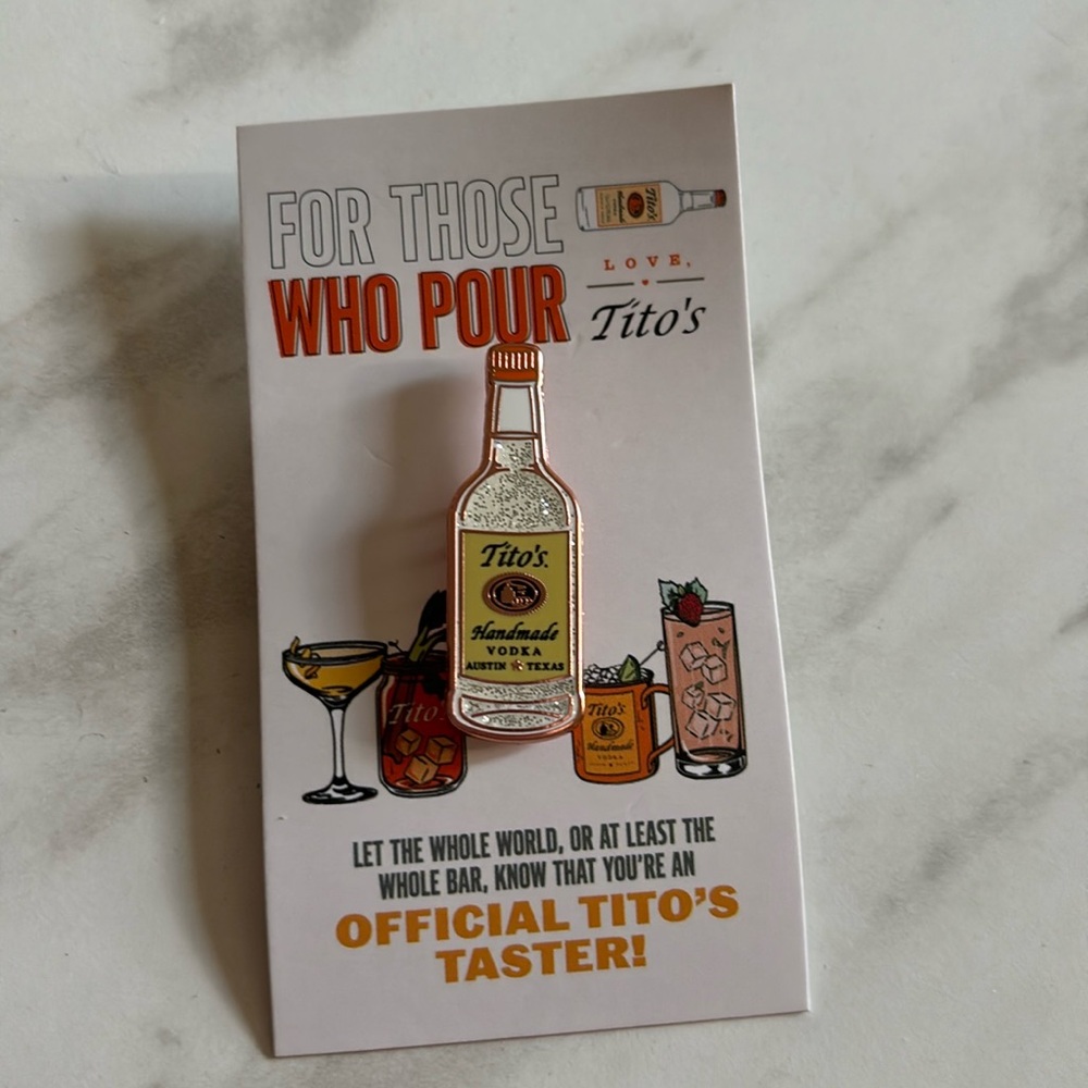 Tito’s Official special event limited edition pin
